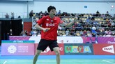 Bobby Setiabudi sempat mendapat empat championship point di gim ketiga ketika menghadapi Liu Liang. (dok. PBSI)