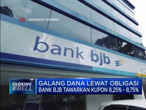 Bank BJB Rilis Obligasi Rp 248 Miliar