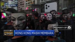 Polisi Hong Kong Tangkap Pendemo Bertopeng