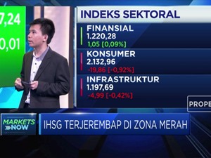 Indeks PMI RI Terkoreksi, IHSG Masuk Ke Zona Merah