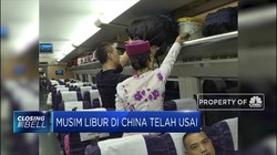 Libur Telah Usai, Warga China Kembali ke Kota Asal