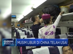 Libur Telah Usai, Warga China Kembali ke Kota Asal