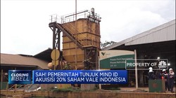 MIND-ID Ditunjuk Akuisisi 20% Saham Vale