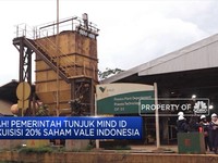 MIND-ID Ditunjuk Akuisisi 20% Saham Vale