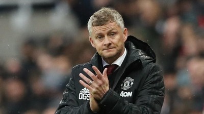 Manajer Manchester United, Ole Gunnar Solskjaer (REUTERS/Scott Heppell) Soccer Football - Premier League - Newcastle United v Manchester United - St James' Park, Newcastle, Britain - October 6, 2019 Manchester United manager Ole Gunnar Solskjaer reacts REUTERS/Scott Heppell EDITORIAL USE ONLY. No use with unauthorized audio, video, data, fixture lists, club/league logos or