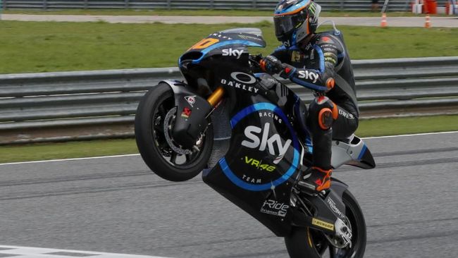 Rossi Puas Lihat Adik Juara Moto2 GP Jepang