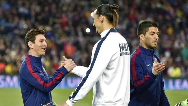Messi Sempat Takut Kalah Saing dengan Ibrahimovic