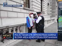 Polisi London Tangkap 276 Demonstran