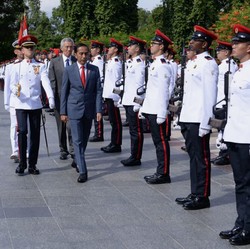 Penampakan Lawatan Jokowi ke Singapura