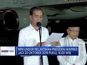 MPR Mundurkan Agenda Pelantikan Jokowi