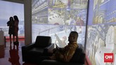 Sementara hingga akhir tahun ini, Jonan memperkirakan kapasitas listrik terpasang baru mencapai 70 GW atau meningkat 40 persen dalam tempo lima tahun. (CNN Indonesia/Adhi Wicaksono)