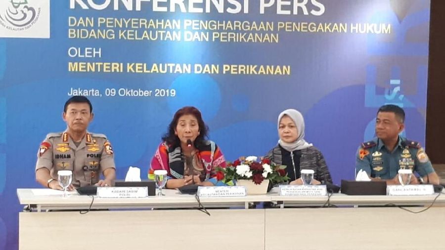 Menteri Susi sempat mengucapkan kata 'terakhir' dalam konpers soal penyelundupan lobster, apa maknanya?