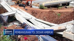 Waduh, Pembangunan Tol Depok-Antasari Ambruk!