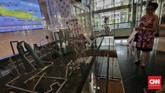 Seminar dan Pameran Hari Listrik Nasional (HLN) ke-74 yang mengusung tema 'Keberlanjutan Sektor Ketenagalistrikan dalam Menghadapi Era Industri 4.0. (CNN Indonesia/Adhi Wicaksono).