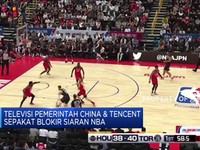 TV Pemerintah China CCTV Tak akan Tayangkan Siaran NBA