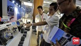Acara ini diharapkan menjawab masalah seperti pengembangan distributed generation, micro-grid and distributed storage, smart grid and battery/energy storage system, dan sejumlah regulasi. (CNN Indonesia/Adhi Wicaksono).