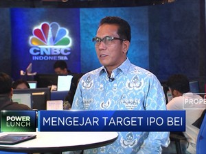 BEI Optimis Capai Target 75 Perusahaan IPO