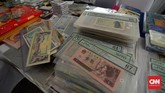 Acara ini bertujuan mengenalkan sejarah numisnatik Indonesia serta kaitannya dengan perkembangan ekonomi sejak zaman dahulu, kini, dan yang akan datang. (CNNIndonesia.com/Daniela Dinda)