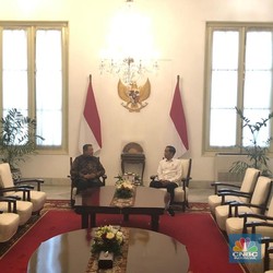 Jokowi & SBY Bahas Demokrat Gabung Kabinet Kerja II