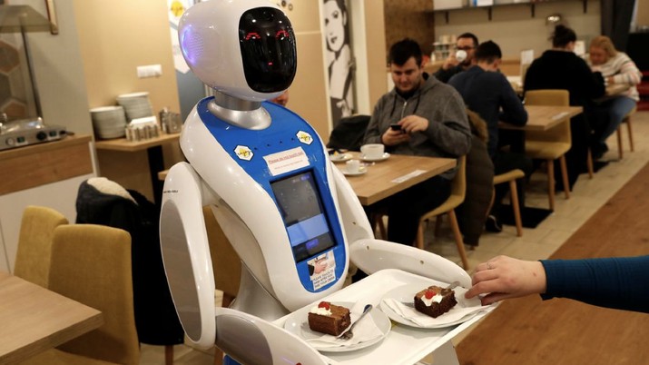 Negara Ini Bikin Robot untuk Bantu Pengangguran, Lho? Robot identik akan mengancam pekerjaan manusia, tapi di negara maju ini justru sebaliknya.
