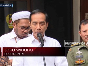 Jokowi Pastikan Kondisi Wiranto Baik & Stabil