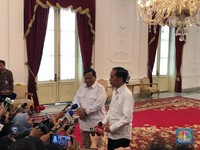 Usai Temui Jokowi, Prabowo: Di Indonesia Tidak Ada Oposisi