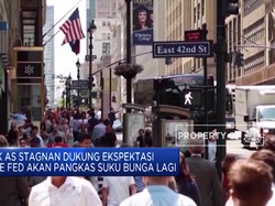 IHK AS Stagnan, The Fed Jadi Pangkas Suku Bunga?
