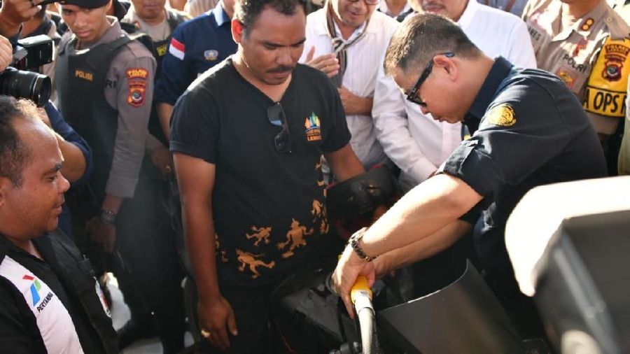 Kini, SPBU Omesuri telah beroperasi sebagai salah satu titik penyalur BBM Satu Harga di Indonesia.