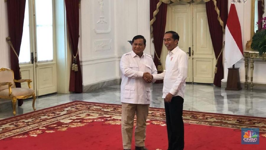 Setelah menemui Jokowi, Ketua Umum Partai Gerakan Indonesia Raya Prabowo Subianto akan menerima kedatangan pimpinan MPR RI.