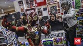 Indonesia Comic Con 2019 tidak hanya akan memanjakan generasi milenial, tapi juga mengajak generasi 90an untuk bernostalgia di ajang ini. (CNN Indonesia/Bisma Septalisma)