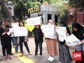 Emak-emak Tergerak Ikut Aksi Simpati Korban Demo September