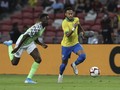 Neymar Cedera, Brasil Ditahan Imbang Nigeria
