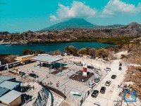 Amboi... Begini Pemandangan SPBU Terindah di Lembata NTT