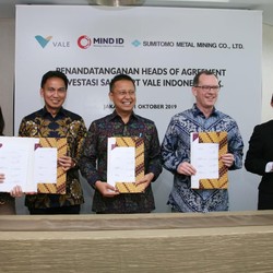 MIND ID Pastikan Akuisisi Vale Dituntaskan Tahun Depan