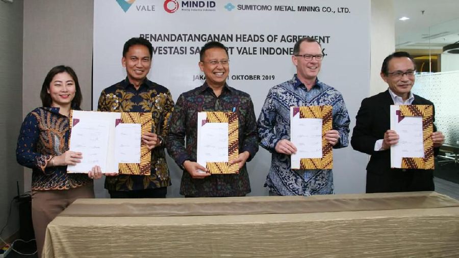 MIND ID mengatakan transaksi akuisisi 20% saham Vale paling lama tuntas di 2020 