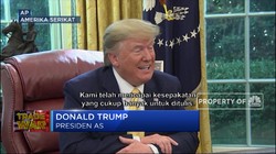 AS dan China Capai Kesepakatan Pertama Perang Dagang