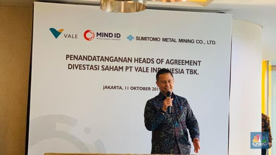 Kementerian BUMN masih terus menghitung nilai akuisisi PT Vale Indonesia Tbk (INCO) berdasarkan aturan yang berlaku.