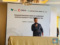 Akuisisi Vale, Kementerian BUMN Tunggu Valuasi dari OJK