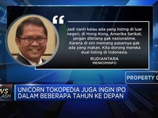Rudiantara: Startup Decacorn RI Susah IPO