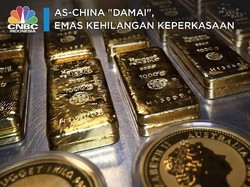 AS-China "Damai", Emas Kehilangan Keperkasaan