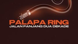INFOGRAFIS: Palapa Ring, Jalan Panjang Cita-cita 2 Dekade