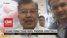VIDEO: Jelang Purna Tugas Wakil Presiden Jusuf Kalla
