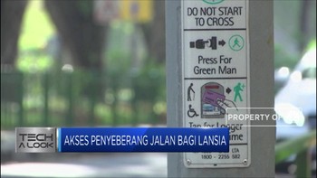 Akses Penyebrangan Ramah Disabilitas dan Lansia di Singapura