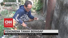 VIDEO: Fenomena Tanah Berasap dan Keluarkan Hawa Panas