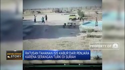 Tahanan ISIS Kabur Pasca Turki Serang Suriah