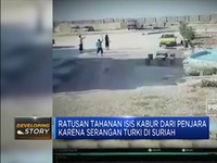 Tahanan ISIS Kabur Pasca Turki Serang Suriah
