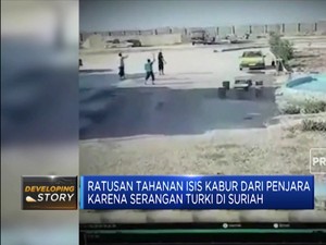 Tahanan ISIS Kabur Pasca Turki Serang Suriah