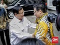 Airlangga Sambut Kedatangan Prabowo di DPP Golkar