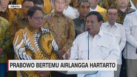 VIDEO: Prabowo Bertemu Airlangga Hartanto