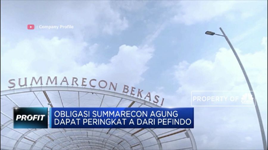 Summarecon Agung Catatkan Obligasi Rp 700 Miliar (CNBC Indonesia TV)